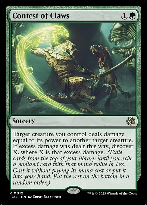 Contest of Claws · The Lost Caverns of Ixalan Commander 12/370