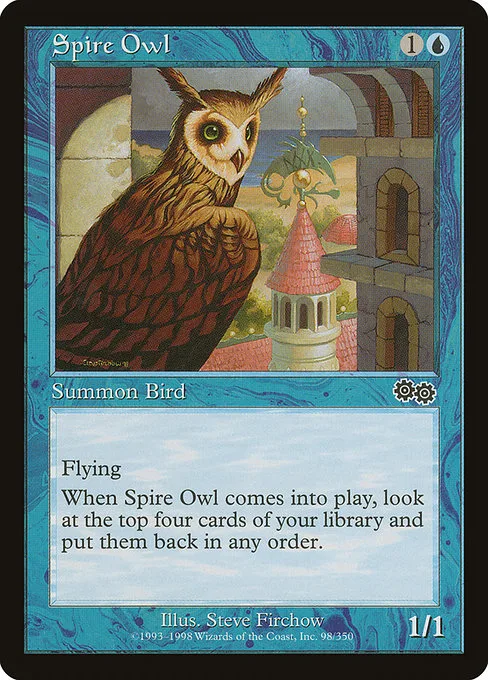 Spire Owl · Urza's Saga 98/357