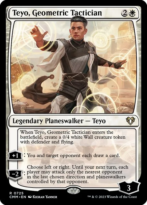 Teyo, Geometric Tactician · Commander Masters 725/1067
