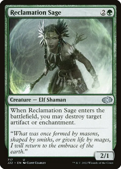 Reclamation Sage · Jumpstart 2022 717/835