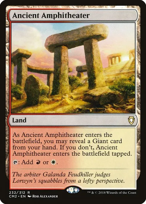 Ancient Amphitheater · Commander Anthology Volume II 232/312