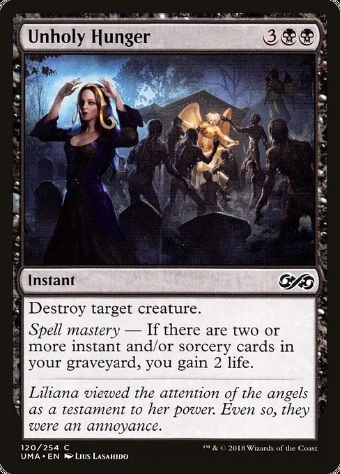 Unholy Hunger · Ultimate Masters 120/254