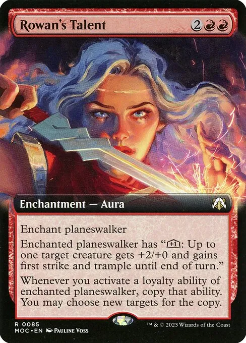 Rowan's Talent · March of the Machine Commander 85/450