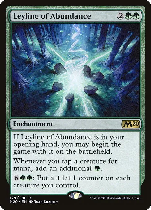 Leyline of Abundance · Core Set 2020 179/346
