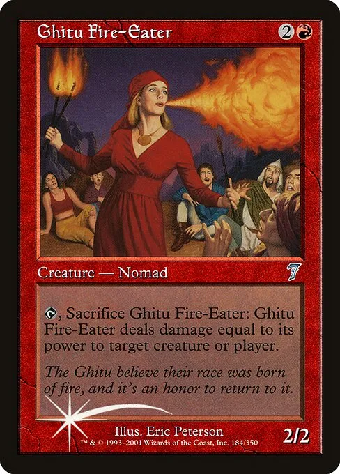 Ghitu Fire-Eater · Seventh Edition 184★/708