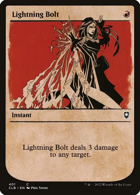 Lightning Bolt · Commander Legends: Battle for Baldur's Gate 401/936