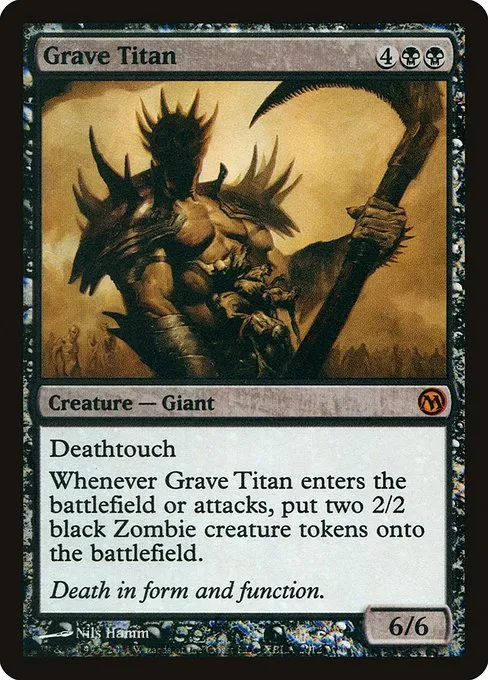 Grave Titan · Duels of the Planeswalkers 2012 Promos 2/3