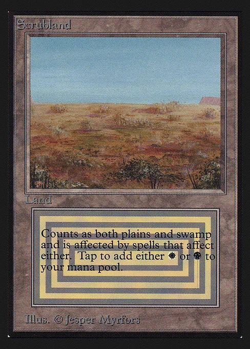 Scrubland · Collectors' Edition 282/302