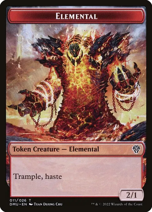 Elemental · Dominaria United Tokens 11/26