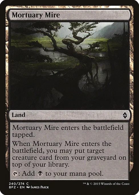Mortuary Mire · Battle for Zendikar 240/299