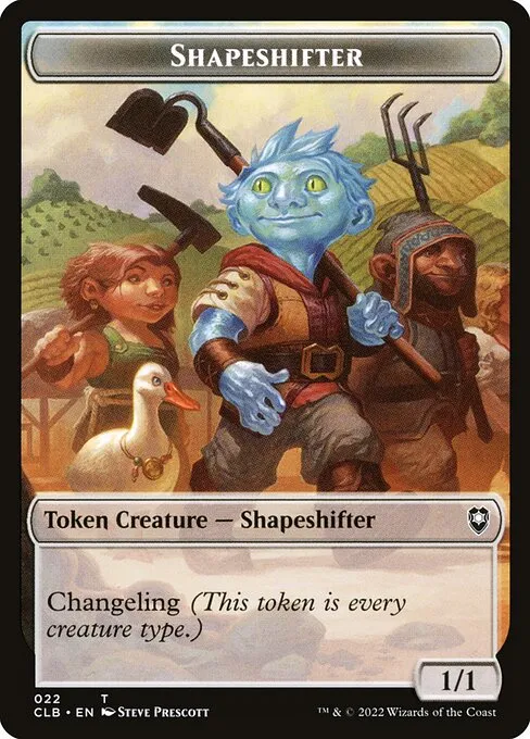 Shapeshifter · Battle for Baldur's Gate Tokens 22/51
