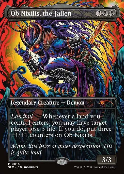 Ob Nixilis, the Fallen · Secret Lair Countdown 15/84