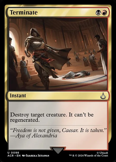 Terminate · Assassin's Creed 98/309