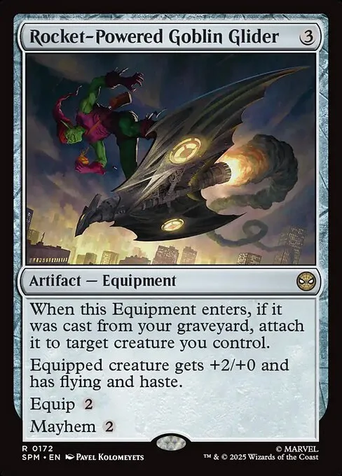Rocket-Powered Goblin Glider · Marvel's Spider-Man 172/286