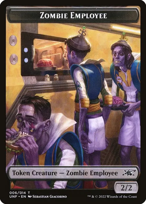 Zombie Employee · Unfinity Tokens 6/14