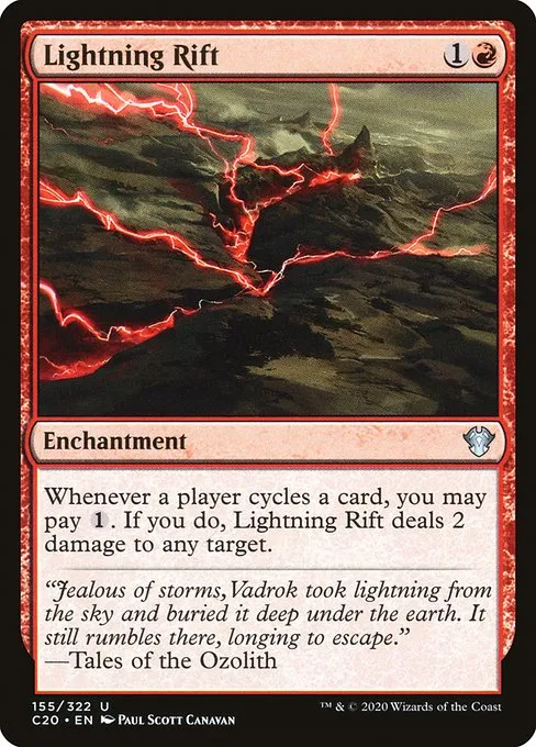 Lightning Rift · Commander 2020 155/322