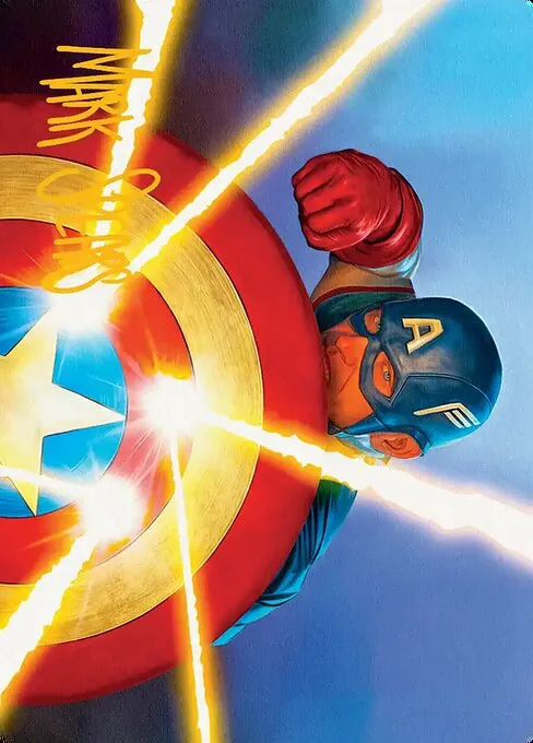 Captain's Defense // Captain's Defense · Marvel Super Heroes Art Series 41/66