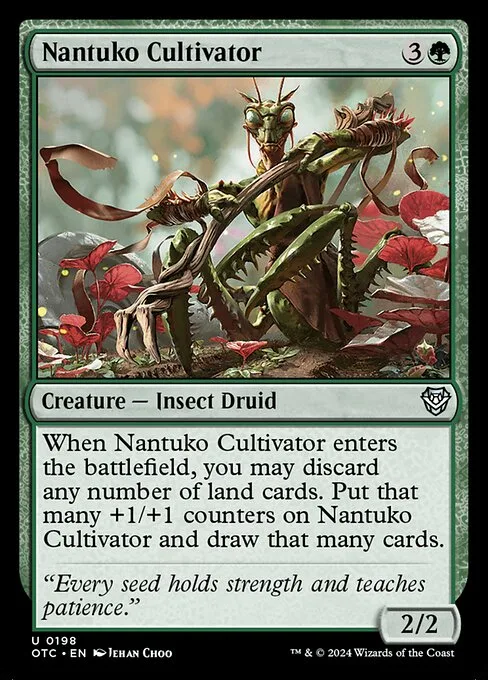 Nantuko Cultivator · Outlaws of Thunder Junction Commander 198/342