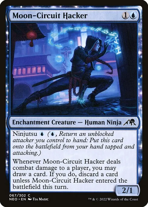 Moon-Circuit Hacker · Kamigawa: Neon Dynasty 67/531