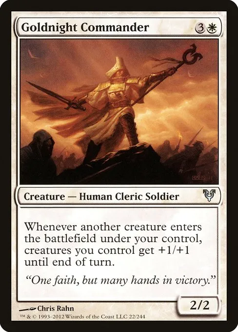 Goldnight Commander · Avacyn Restored 22/244