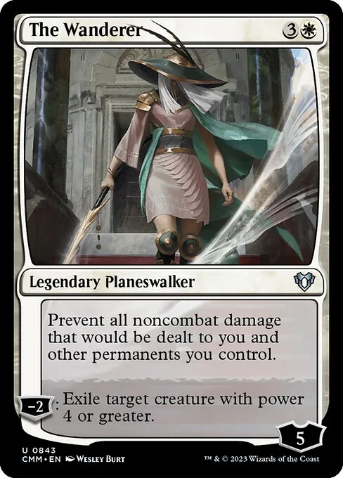 The Wanderer · Commander Masters 843/1067