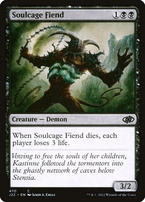 Soulcage Fiend · Jumpstart 2022 470/835