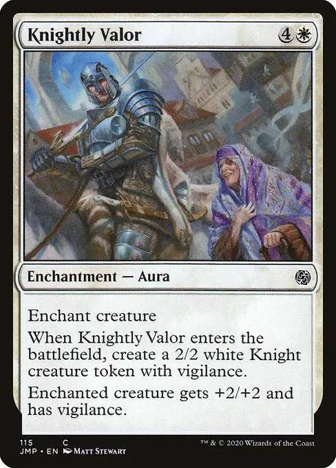 Knightly Valor · Jumpstart 115/497