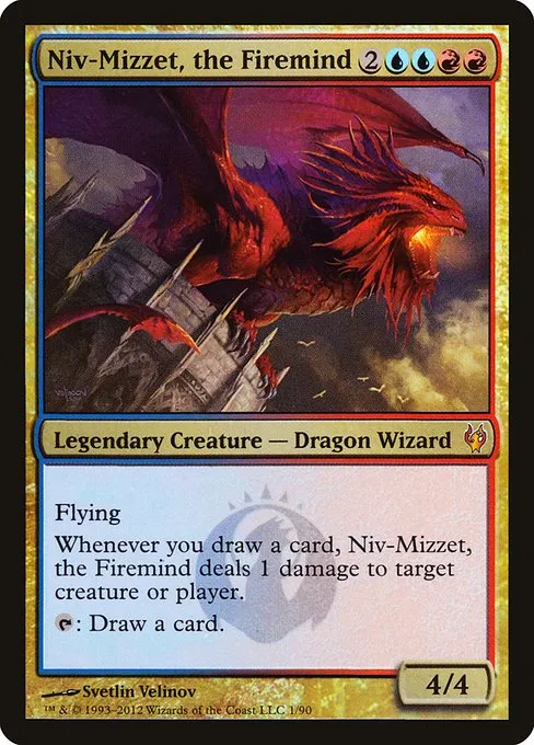 Niv-Mizzet, the Firemind · Duel Decks: Izzet vs. Golgari 1/90