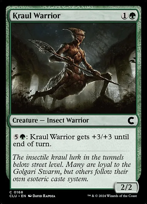 Kraul Warrior · Ravnica: Clue Edition 168/284