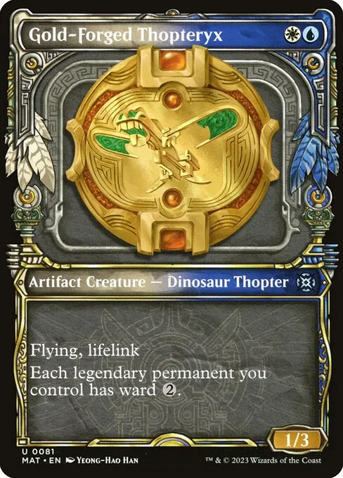 Gold-Forged Thopteryx · March of the Machine: The Aftermath 81/230