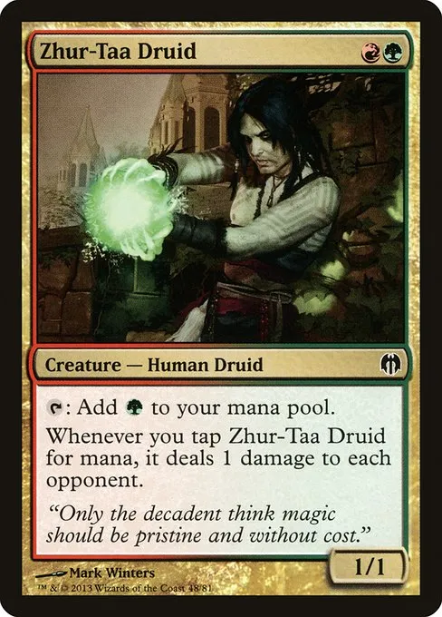 Zhur-Taa Druid · Duel Decks: Heroes vs. Monsters 48/81