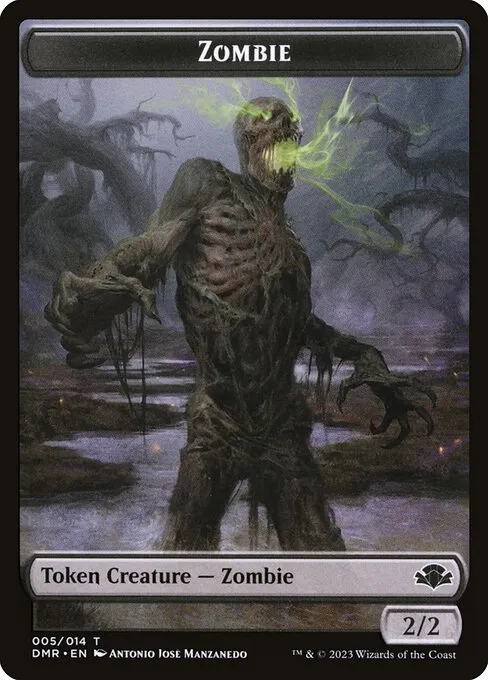 Zombie · Dominaria Remastered Tokens 5/14