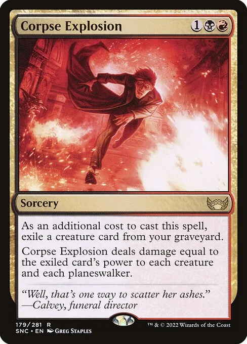 Corpse Explosion · Streets of New Capenna 179/513