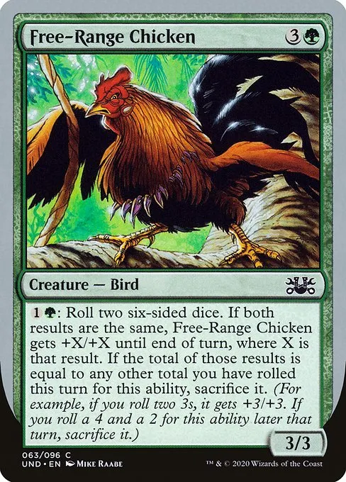 Free-Range Chicken · Unsanctioned 63/96