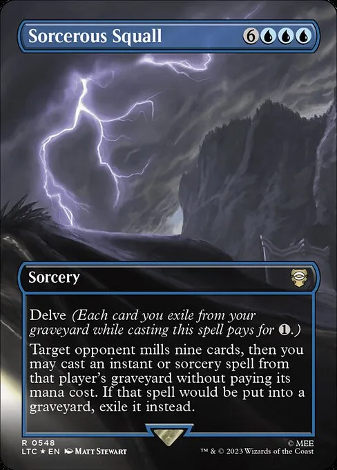 Sorcerous Squall · Tales of Middle-earth Commander 548/591