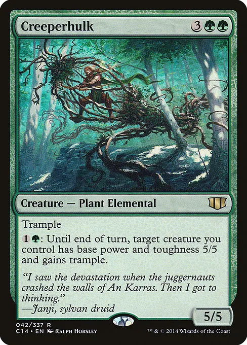 Creeperhulk · Commander 2014 42/337