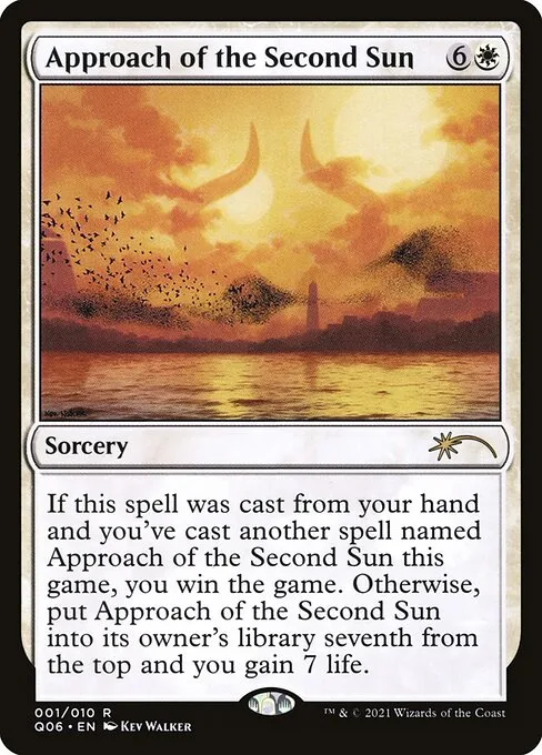Approach of the Second Sun · Pioneer Challenger Decks 2021 1/10