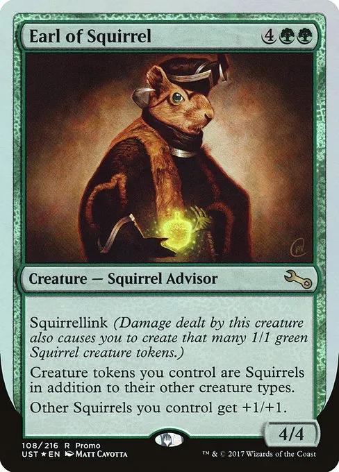 Earl of Squirrel · Unstable Promos 108/1