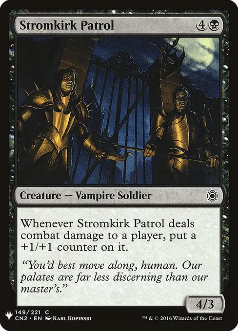 Stromkirk Patrol · The List CN2-149/5050