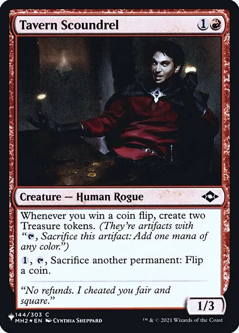 Tavern Scoundrel · The List MH2-144/5050