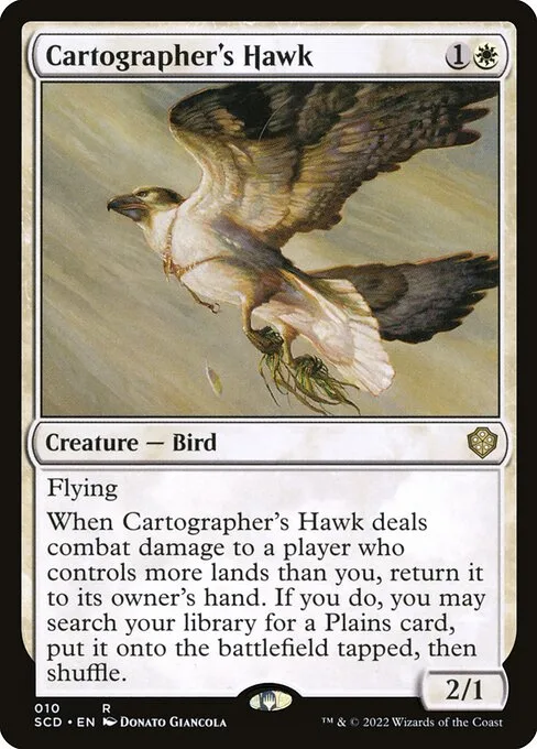 Cartographer's Hawk · Starter Commander Decks 10/352