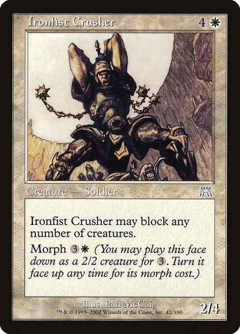Ironfist Crusher · Onslaught 42/351
