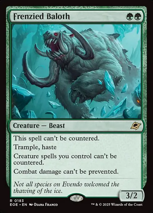 Frenzied Baloth · Edge of Eternities 183/400