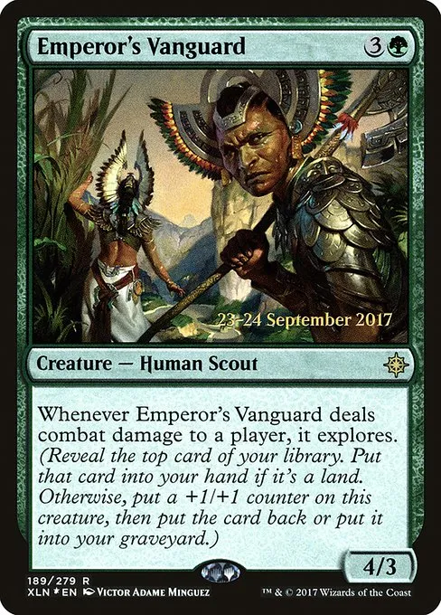 Emperor's Vanguard · Ixalan Promos 189s/120