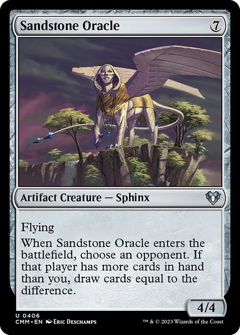 Sandstone Oracle · Commander Masters 406/1067