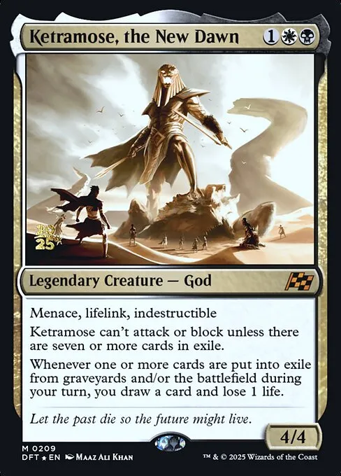 Ketramose, the New Dawn · Aetherdrift Promos 209s/160