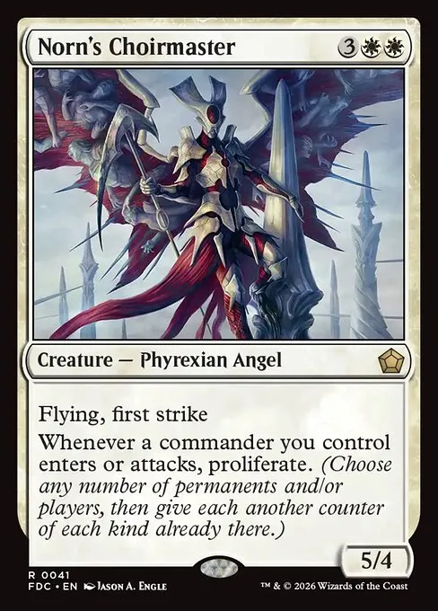 Norn's Choirmaster · Foundations Commander 41/3