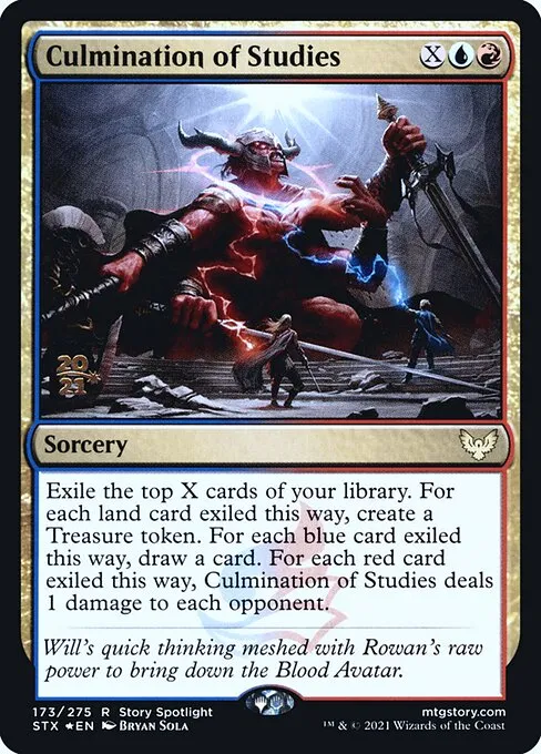 Culmination of Studies · Strixhaven: School of Mages Promos 173s/164