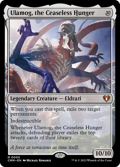 Ulamog, the Ceaseless Hunger · Commander Masters 5/1067