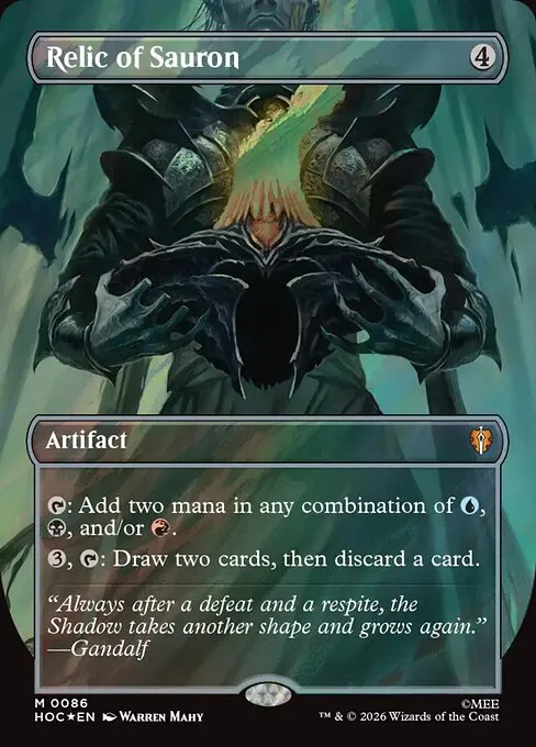 Relic of Sauron · The Hobbit Commander 86/7